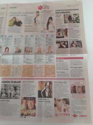 Milliyet Cafe Gazetesi- 24 Ocak 2008 - Mehmet Ali Erbil RTÜK Beni Değiştiremez - Dilek Hanif Paris'in Zirvesinde - Şov Dünyasının Yeni İkilisi Armağan Çağlayan Ve Yeşim Salkım - Padişah Ata Demirer Vezir Yavuz Bingöl - Nazım Hikmet'in Vera'ya Aşkı Sergileniyor
