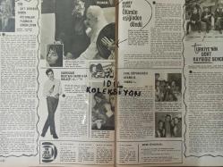 Ses Dergisi - 10 Mayıs 1969 - Sayı:20- Türkan Şoray - Nazan Şoray - Ediz Hun - Gönül Yazar - Fatma Aras - İzzet Günay - Melek Koçyiğit - Kartal Tibet - Sema Özcan - Sevda Ferdağ - Cüneyt Arkın - Azra Balkan - Cihangir Gaffari - Gülsün Kamu - Leman Öztürk - Reşit Çıldam - Altan Erbulak - Orhan Günşiray - Filiz Akın - Necdet Tosun - Katharine Hepburn - Üstün Poyraz - Adriano Celentano - Erol Büyükburç - Mazar Alanson - Fuat Güner - Semih Oksay - Ali Serdar - Selda Alkor - Rock Hudson - John Wayne - Zeki Müren - Kuzey Vargın - Yılmaz Güney - Natalie Wood - Zeynep Aksu - Bulmaca - Yapı ve Kredi Bankası reklamı - Meliha Şoray - Neşvet Hun - Mükerrem Günay -