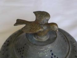 Osmanlı Dönemi Kuş Figürlü, Bakır Mangal Kapağı