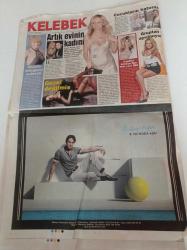 Hürriyet Kelebek Gazetesi - 18 Mart 2008 - Zuhal Olcay Sendelediğim Anlar Oluyor - Hale Berry'nin Kızı Oldu - Binbir Gece Dizisi - Bülent Ersoy Ben De Bir Evlat İstiyorum - Gülben Ergen Rekabette Demet Akalın Üzülür - Mehmet Ali Nuroğlu - Çemberimde Gül Oya Dizisi