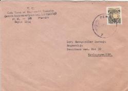 Efemera - PENDİK DAMGALI RESMİ PULLU ZARF - kitantik - kitaLog