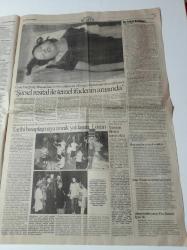 Cumhuriyet 2 Gazetesi - 21 Ekim 1993 - Sayı 24851 - Verimlilik Kadınla Sanata Dönüşür - Üretkenlik Evde Başlar - Kırsal Kesim Kadınları Kaşık Düşmanı Değildir- İngiliz Mahkemeleri Tiyatroya Benziyor - Budist Rahibin Önünde Birleşen Minik Eller - Siyanürle Altın Üretimine Karşı 10 Bin İmza - Mehmet Ali Erbil