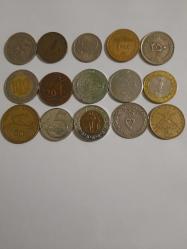 15 ADET KARIŞIK YABANCI MADENİ PARA LOTU YB1
