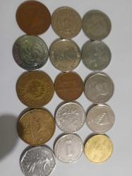 15 ADET KARIŞIK YABANCI MADENİ PARA LOTU YB2