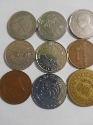 15 ADET KARIŞIK YABANCI MADENİ PARA LOTU YB2
