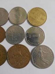 15 ADET KARIŞIK YABANCI MADENİ PARA LOTU YB2