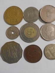 15 ADET KARIŞIK YABANCI MADENİ PARA LOTU YB3