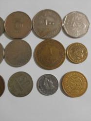 15 ADET KARIŞIK YABANCI MADENİ PARA LOTU YB3