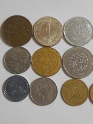 15 ADET KARIŞIK YABANCI MADENİ PARA LOTU YB6