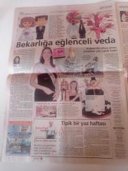 Milliyet Cumartesi Gazetesi - 21 Haziran 2008 - Barack Obama Yeni Bir Politikacı Üniforması Yarattı - Küçük Baktay'ın Okul Yolu Taşlı - Carmen Operasındaki Dansçıların Hepsi Bankacı - Bekara Parti Vermek Kolay- Pınar Altuğ- Volkan Demirel- Emre Aşık - Tuba Akyol