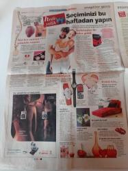 Milliyet Cumartesi Gazetesi - 7 Şubat 2004 -  Tarık Akan - Oktay Kaynarca - Hülya Avşar - Kurtlar Vadisi - Acun Ilıcalı -Aşk Acısı Çekenler Örgütlendi Yaşasın Ölü Aşklar Derneği - Demet Akbağ Fotoğrafı- Amerikalı Samuray -Tom Cruise