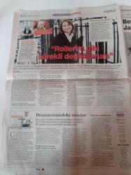 Milliyet Cumartesi Gazetesi - 7 Şubat 2004 -  Tarık Akan - Oktay Kaynarca - Hülya Avşar - Kurtlar Vadisi - Acun Ilıcalı -Aşk Acısı Çekenler Örgütlendi Yaşasın Ölü Aşklar Derneği - Demet Akbağ Fotoğrafı- Amerikalı Samuray -Tom Cruise