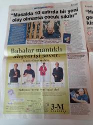 Milliyet Cumartesi Gazetesi - 14 Haziran 2003 -  Savaş Dinçel - Sinemis Candemir - Akademik Kurum PALA- Necmettin Erbakan - Orhan Pamuk'la İlgili İki Bildiri -Göksel Fotoğrafı - ÖSS'ye Bir Gün Kaldı - Beşiktaş'ın Basın Sözcüsü Doktor Mete Dürer - Babalar Günü - Donnie Darko Haftanın En İyi Filmi
