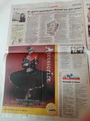 Milliyet Cumartesi Gazetesi - 11 Şubat 2006 - Özge Özberk Fotoğrafı - Çemberimde Gül Oya - Babam Ve Oğlum - G.O.R.A - Anılarını Perdede Anlatan Geyşa - Sevgililer Günü İçin Takılar - Başbakanın Atkısı - Ahmet Ümit'in Öyküsü Aşk Köpekliktir Sahneye Uyarlandı