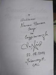 HASRETLE SARILDI TOPRAK YAĞMURA - İKİNCİ EL - İMZALI