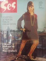 Ses Dergisi - 22 Nisan 1967- Sayı:17- Sezer Güvenirgil - Elizabeth Taylor - Paul Scofield - Sandy Dennis - Walter Matthau - Fred Zinnemann - Pervin Par - İlhan Aksoy - Ekrem Bora - Ediz Hun - Nurlan San - Zeki Müren - Greta Garbo - Raquel Welch - Patrick Curtis - Erkut Taçkın - Fatma Girik - Jerry Lewis - Ergüvenç Haldun - Emire Erhan - Emel Göksu - Güzin Evren - Kartal Tibet - Muhterem Nur - Reha Yurdakul - Aliye Rona - Hayati Hamzaoğlu - Hülya Darcan - Arçelik Süpürge reklamı - Senih Orkan - Sandie Shaw - Candy Bergen - Necdet Tosun - Pareja Krem reklamı -