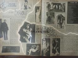 Ses Dergisi - 22 Nisan 1967- Sayı:17- Sezer Güvenirgil - Elizabeth Taylor - Paul Scofield - Sandy Dennis - Walter Matthau - Fred Zinnemann - Pervin Par - İlhan Aksoy - Ekrem Bora - Ediz Hun - Nurlan San - Zeki Müren - Greta Garbo - Raquel Welch - Patrick Curtis - Erkut Taçkın - Fatma Girik - Jerry Lewis - Ergüvenç Haldun - Emire Erhan - Emel Göksu - Güzin Evren - Kartal Tibet - Muhterem Nur - Reha Yurdakul - Aliye Rona - Hayati Hamzaoğlu - Hülya Darcan - Arçelik Süpürge reklamı - Senih Orkan - Sandie Shaw - Candy Bergen - Necdet Tosun - Pareja Krem reklamı -