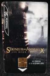 20133 YÜZÜKLERİN EFENDİSİ FRANSA TELEFON KARTI