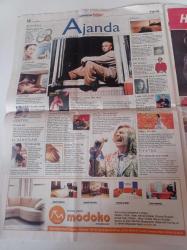 Sabah Cumartesi Gazetesi - 21 Aralık 2002 - Rapçi Eminem- Levent Yüksel Türkan Şoray'a Hep Aşıktım - Cihangir Cumhuriyeti - Eski Bir İstanbul Meyhanesi - Laço Tayfanın İmza Günü - Üsküdarda Benim Atelyem Seramik Atölyesi - David Bowie - Kardeş Türküler - Avrupa'daki Genç Seslerimiz