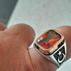 Ayyııldız İşli Gümüş Yüzük