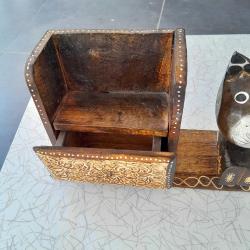 Kedili Ahşap Kutu