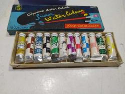 K131---KULLANILMAMIŞ SÜDOR WATER COLOUR ESKİ TÜP BOYA KUTUSU