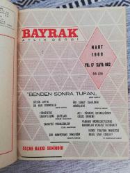 BAYRAK AYLIK DERGİ TEK CİLT, TOPLAM 11 SAYI (YIL: 1969-1970, SAYI:660, 661, 662, 663, 664, 665, 666, 667, 668, 669, 670, 671)