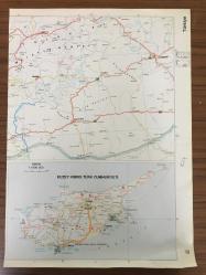 Harita Türkiye Dağlar Palandöken Dağları, Karasu Aras Dağları, Bingöl Dağları, Muş Güneyi Dağları, Uzuncaseki Dağı, Aydınlık Dağları, Mardin Dağları, Malatya Dağları, Urya Yaylasınve Kuzey Kıbrıs Türk Cumhuriyeti 26x36 cm