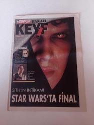 Hürriyet Keyif Gazetesi - 22 Mayıs 2005 - Latife Tekin Ve Hasan Ali Toptaş YKY'ye Geçti - Gitar Virtüözü Can Şengün - Sith'in İntikamı Star Wars'ta Final - Orhan Veli Kanık - Önder Bilge Project - Kurban Felsefe Yapıyor - Foucault'nun Hayatı
