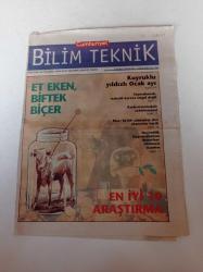 Cumhuriyet Bilim Teknik Gazetesi - 4 Ocak 2003 - Sayı 824 - Et Eken Biftek Biçer - Kuyruklu Yıldızlı Ocak Ayı - Saçmalamak İsabetli Karara Engel Değil a- Karbonmonoksit Zehirlenmesi - Mars'ta Bir Zamanlar Dev Akarsular Vardı - Doçentlik Başvuruların Değerlendirilmesi Üzerine