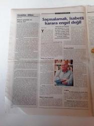 Cumhuriyet Bilim Teknik Gazetesi - 4 Ocak 2003 - Sayı 824 - Et Eken Biftek Biçer - Kuyruklu Yıldızlı Ocak Ayı - Saçmalamak İsabetli Karara Engel Değil a- Karbonmonoksit Zehirlenmesi - Mars'ta Bir Zamanlar Dev Akarsular Vardı - Doçentlik Başvuruların Değerlendirilmesi Üzerine