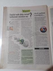 Cumhuriyet Sürdürebilir Yaşam Gazetesi - 26 Mart 2011 - Sayı 20 -  Victor Ananias'ın İzinde Buğday Derneği - Zihin Emeği Kol Emeği - Darüşşafaka Cemiyeti -Kent Sarmalında Kadın Olmak - Dünya Saati Kampanyasına Çağrı - Güvenilir Nükleer Masalı Bitiyor - Alaçatı Ot Festivali - Uygarlıkların Erozyonu
