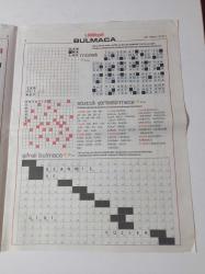 Milliyet Bulmaca Gazetesi - 28 Nisan 2007 - Jennifer Lopez Fotoğrafı - Savaş Dinçel Fotoğrafı - Zuhal Olcay Fotoğrafı - Fatih Akın Fotoğrafı - Halle Berry Fotoğrafı - Bruce Willis Fotoğrafı - Kakuro - Zeka Oyunları - Mozaik Bulmaca - Kolay Bulmaca - Güncel Bulmaca - Şifreli Bulmaca