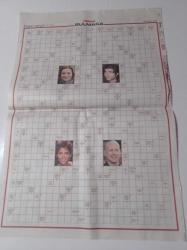 Milliyet Bulmaca Gazetesi - 28 Nisan 2007 - Jennifer Lopez Fotoğrafı - Savaş Dinçel Fotoğrafı - Zuhal Olcay Fotoğrafı - Fatih Akın Fotoğrafı - Halle Berry Fotoğrafı - Bruce Willis Fotoğrafı - Kakuro - Zeka Oyunları - Mozaik Bulmaca - Kolay Bulmaca - Güncel Bulmaca - Şifreli Bulmaca