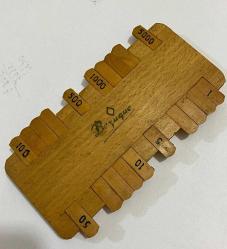 Antika - Eski Briç Bezik kart oyunu Marközü skor puan Ahşap tahtası - kitantik - kitaLog