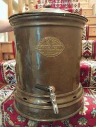 BAKIR SEMAVER, ÇARLIK RUSYASI 1910 TARİHLİ MUSLUKLU, BAKIR SEMAVER.SAĞLEPLİK, BAKIR GÜHÜM KAZAN.