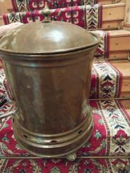 BAKIR SEMAVER, ÇARLIK RUSYASI 1910 TARİHLİ MUSLUKLU, BAKIR SEMAVER.SAĞLEPLİK, BAKIR GÜHÜM KAZAN.