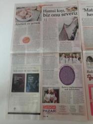 Cumhuriyet Pazar Gazetesi - 10 Kasım 2019 - Sayı 1548 - Benim Atatürk'üm Zeki Öncü Sevgili - Sinop'ta Hamsi Avına Katılmak İster Miydiniz - Altın Portakal Film Festivali - İsmet Erten Sinema Aşkı Bırakmıyor- Cesur Bir Kadın Seda Yüz - Selen Uçer Fotoğrafı - Demir Parmaklıkların Ardına Atmayın - Longoz Ormanlarında Gezi Zamanı