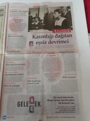 Cumhuriyet Pazar Gazetesi - 10 Kasım 2019 - Sayı 1548 - Benim Atatürk'üm Zeki Öncü Sevgili - Sinop'ta Hamsi Avına Katılmak İster Miydiniz - Altın Portakal Film Festivali - İsmet Erten Sinema Aşkı Bırakmıyor- Cesur Bir Kadın Seda Yüz - Selen Uçer Fotoğrafı - Demir Parmaklıkların Ardına Atmayın - Longoz Ormanlarında Gezi Zamanı