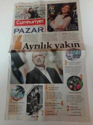 Cumhuriyet Pazar Gazetesi - 14 Nisan 2019 - Sayı 1518 - Bob Marley'in İzinde - Ercan Kesal Fotoğrafı - Şarlo 130 Yaşında - Damla Sönmez'den En İyi 5 - Yanlış Diyet Sağlık Düşmanı - Fanatikler Kitap Yakar Tarihte Örneği Çok - Game Of Thrones - Monteyi Bay