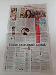Cumhuriyet Pazar Gazetesi - 14 Nisan 2019 - Sayı 1518 - Bob Marley'in İzinde - Ercan Kesal Fotoğrafı - Şarlo 130 Yaşında - Damla Sönmez'den En İyi 5 - Yanlış Diyet Sağlık Düşmanı - Fanatikler Kitap Yakar Tarihte Örneği Çok - Game Of Thrones - Monteyi Bay