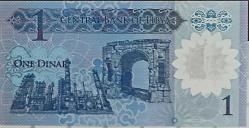 Libya  1 Dinar   Polimer  Çil