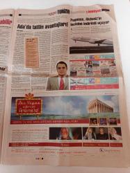 Milliyet Turizm Rehberi Gazetesi - 7 Haziran 2008 - Kuzey Kıbrıs Türk Cumhuriyeti - Pegasus Kendinizi Dalgalara Bırakın - Tatil İçin Neden Ada - Yakın Doğu Üniversitesi Kurucu Rektörü Suat Günsel KKTC Her Şeyi Hakediyor - Ada'lı Yönetmen Derviş Zaim - Kimler Nereye Yatırım Yapıyor