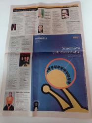Milliyet Kültür Sanat Gazetesi - 18 Nisan 2002 -  Kenan İmirzalıoğlu - Üniversitede Kütüphane Komedyası - Tarık Akan - Elton John - Herkesi Yenen Türk -Sansürlü Festival 21. Uluslararası İstanbul Film Festivali - Zeki Demirkubuz - Albert Camus - Yabancı Romanı - Zeynep Tokuş Fotoğrafı - Yazgı Filmi