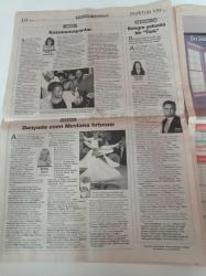 Milliyet Pazar Gazetesi - 21 Nisan 2002 -  Feshane - İlber Ortaylı - Murathan Mungan'ın Yüksek Topuklar Kampanyası Başlıyor -Kadir İnanır - İbrahim Tatlıses - Kezban Arca Batıbeki- - Ünlü Guru Deepak Chopra Bilgelik Sempozyumunda - Mahsun Kırmızıgül Fotoğrafı- Jenga Turnuvası - Çocuklar Duymasın Dizisi - Pınar Altuğ - İlber Ortaylı