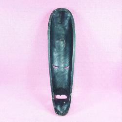 VINTAGE EL YAPIMI AHŞAP AFRİKA MASK 49,5 cm