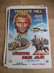 DÖNEMİNDEN ORJİNAL YABANCI   FİLM AFİŞİ - GÜNEYDEN GELEN ADAM - VALERIE PERRINE - JACKIE  GLEASON