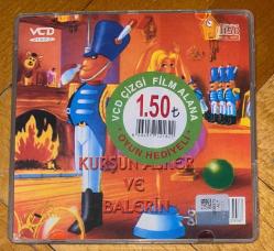 KURŞUN ASKER VE BALERİN * ÇİZGİ FİLM * VCD TÜRKÇE DUBLAJLI