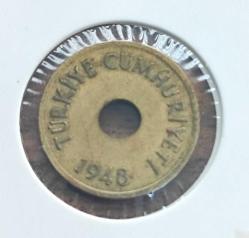 BİR (1) KURUŞ 1948