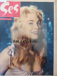 Ses Dergisi - 17 Şubat 1962- Sayı:13 - Danik Patisson - Türkan Şoray - Suphi Kaner - Vahi Öz - Yoko Tani - Cliff Richard - Tony Curtis - Martha Hyer - Kirk Douglas - Leslie Caron - Belmondo - Johnny Hallyday - Jean Renoir - Rene Clair - Francesco Maselli - Claudia Cardinale - Sergio Fantoni - Zeki Müren - Reşit Gürzap - Alev Özgün - Saadettin Erbil - Mücap Ofluoğlu - Tolga Aşkıner - Gülbin Eray - Saadet Alp - Sunay-Nuray Uslu - Dorothy Provine - İbrâhim Solmaz - Orhan Şener - Öztürk Serengil - Nebahat Çehre - Birsen Menekşeli - Sevim Emre - Peri-Han - Angela Lansbury - Nancy Kwan - Alain Delon - Ivy Nicholson - Elke Sommer -